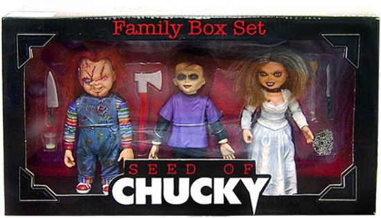 chucky family doll set