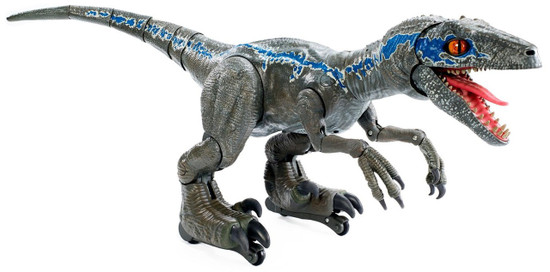 Jurassic World Fallen Kingdom Alpha Training Blue 12 Remote Control Figure Velociraptor Mattel Toywiz
