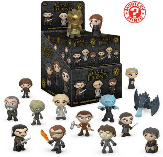 Box Of 12 Unopened Game Of Thrones Series 3 Funko Mystery Minis Blind Box 