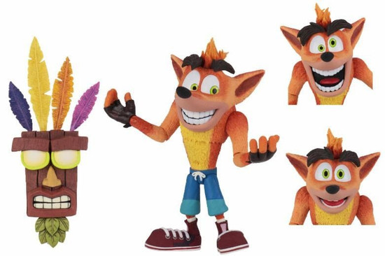 NECA Crash Bandicoot Ultra Deluxe Action Figure