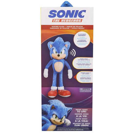 sonic talking toy