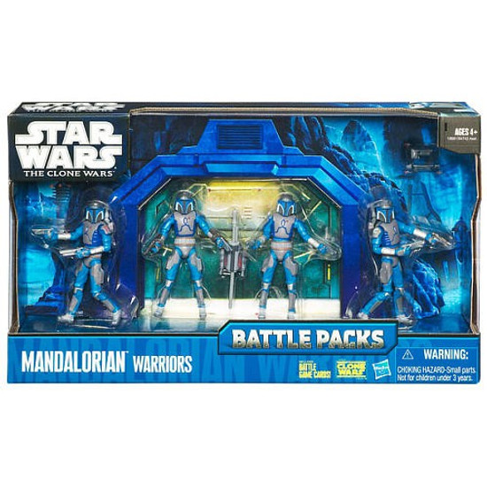 star wars clone wars action figures battle packs