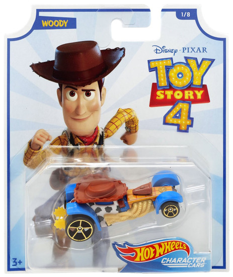 Toy Story 4 Hot Wheels Woody Diecast Car #1/8