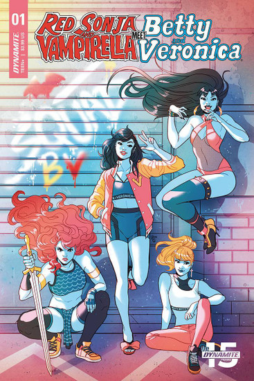 Dynamite Entertainment Red Sonja & Vampirella Meet Betty & Veronica #1 Comic Book [Paulina Ganucheau Cover D]
