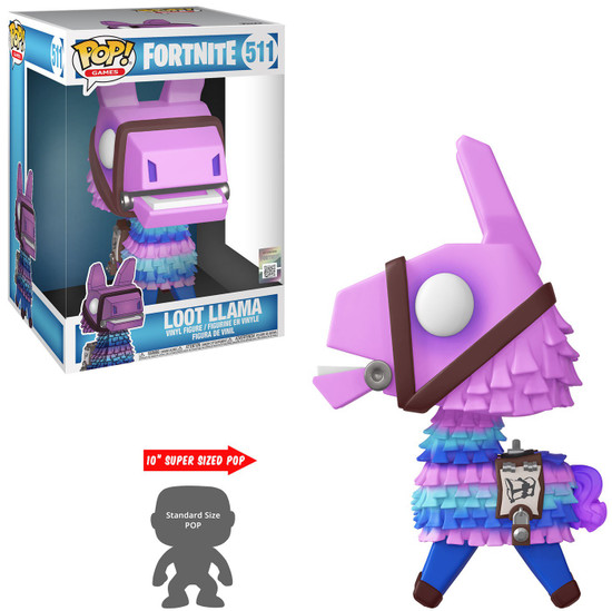 Funko Fortnite Pop Games Loot Llama 10 Vinyl Figure 511 Super Sized Toywiz - loot lama roblox