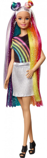 Barbie Barbie 13 25 Doll Rainbow Sparkle Hair Mattel Toywiz