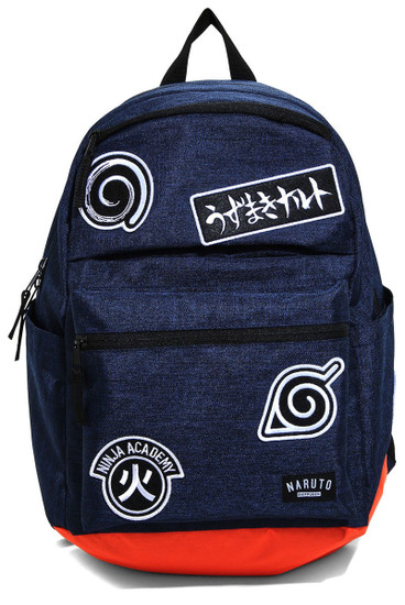 Naruto Symbols Patches Backpack