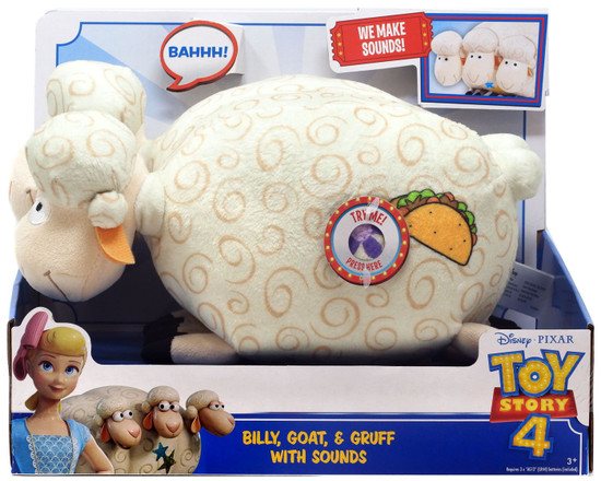 Toy Story 4 Billy Goat Gruff 10 Plush With Sound Just Play Toywiz
