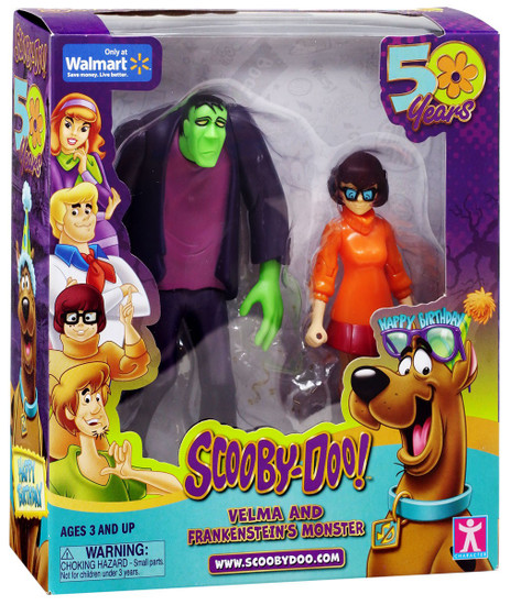 Scooby Doo 50 Years Velma & Frankenstein's Monster Exclusive Action Figure 2-Pack