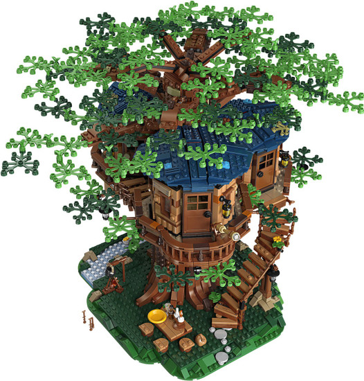Lego Ideas Tree House Set 21318 Toywiz - roblox treehouse gear