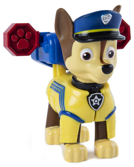 Paw Patrol Chase With 2 Clip-On Backpacks  BNIP Free Shipping