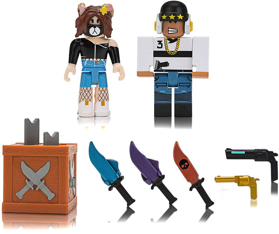 Roblox Murder Mystery 2 Action Figure Game Pack Jazwares Toywiz - roblox breaking point murder detecter