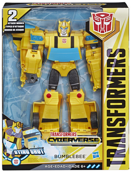 transformers cyberverse bumblebee toy