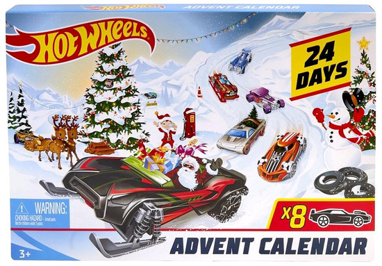 hot wheels calendar