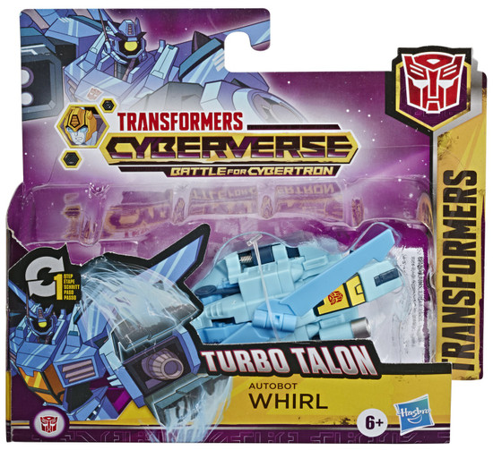 Transformers Cyberverse Battle For Cybertron 1 Step Changer Whirl 4 25 Action Figure Battle For Cybertron Hasbro Toys Toywiz - turbo fusion sniper rifle roblox