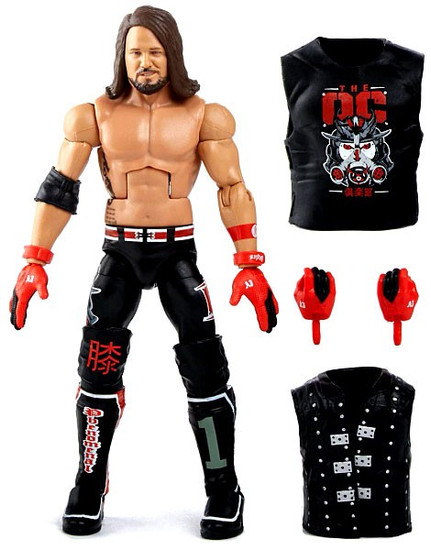 wwe elite collection series 77 aj styles action figure