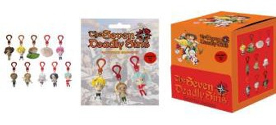 Backpack Hangers The Seven Deadly Sins Mystery Pack [1 RANDOM Figure] (Pre-Order ships May)