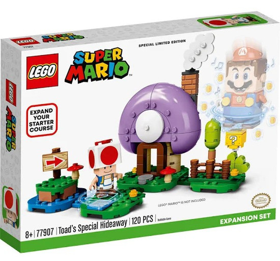 Lego Toad’s Special Hideaway Super Mario Expansion LE 77907