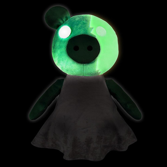 Piggy Deluxe Zompiggy 13 Light Up Plush Exclusive Dlc Code Phat Mojo Toywiz - roblox piggy plush toy