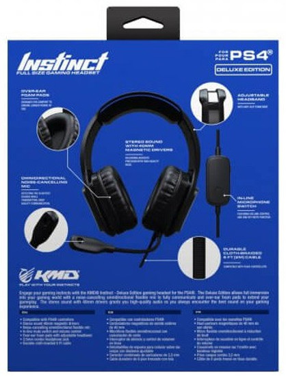 Kmd Instinct Deluxe Wired Headset Ps4ps5 Toywiz - deluze game headset roblox