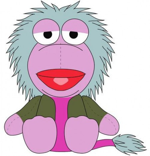 mokey fraggle doll