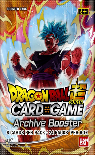 Dragon Ball Super Trading Card Game Archive Mythic Booster Box Mb 01 24 Packs Bandai Japan Toywiz - roblox red god of destruction dbs