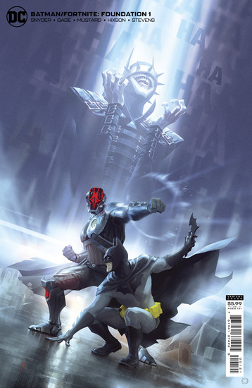 DC Comics Batman / Fortnite Foundation #1 Comic Book [Alex Garner Variant  Cover, Comes with Virtual Item Code to Redeem The Batman Who Laughs Outfit!]