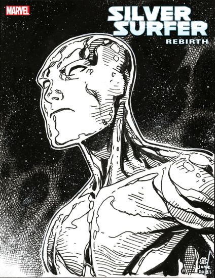 Marvel Silver Surfer Rebirth Comic Book 1 Cover B Jim Cheung Marvel Comics Toywiz Marvel Silver Surfer Rebirth Comic Book 1 Cover B Jim Cheung Marvel Comics Toywiz