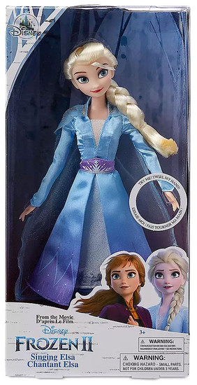 frozen 2 singing doll elsa