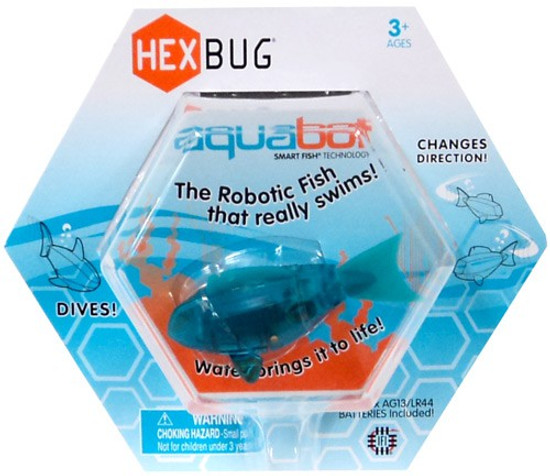 Hexbug Aquabot Teal Fish 3-Inch Electronic Pet