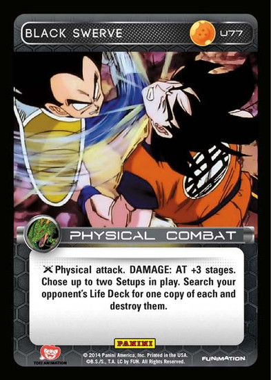 Dragon Ball Z Set 1 Single Card Uncommon Black Swerve U77 Toywiz - roblox crate kings copy