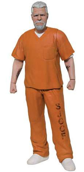 Sons Of Anarchy Clay Morrow Exclusive 6 Action Figure Orange Prison Outfit Mezco Toyz Toywiz - roblox prison outfit