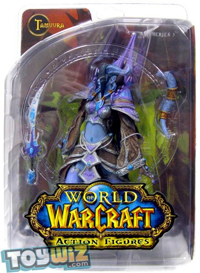 World Of Warcraft Series 3 Tamuura Action Figure Draenei Mage Dc Unlimited Toywiz