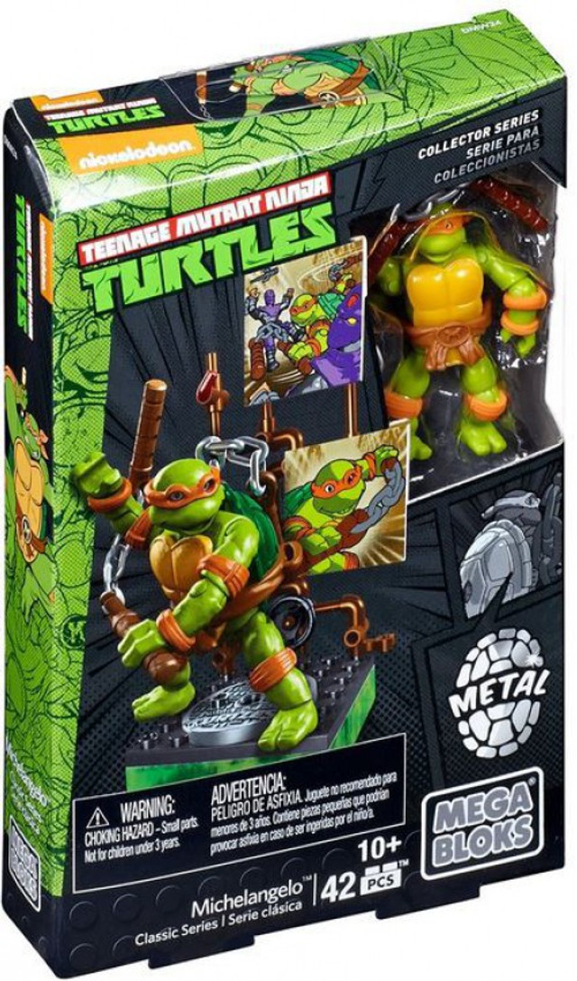 Mega Bloks Teenage Mutant Ninja Turtles Collector Michelangelo Mini