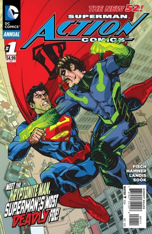 DC The New 52 Action Comics Annual Superman Comic Book 1 DC Comics ToyWiz