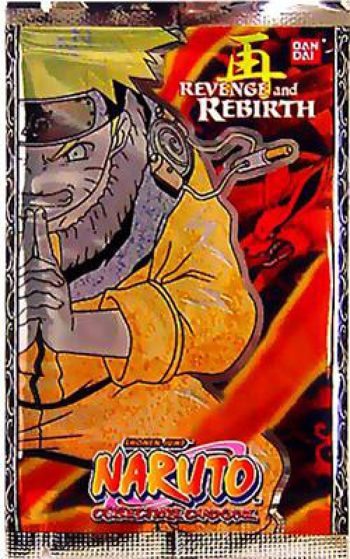 Naruto Trading Card Game Revenge Rebirth Booster Pack 10 Cards Bandai