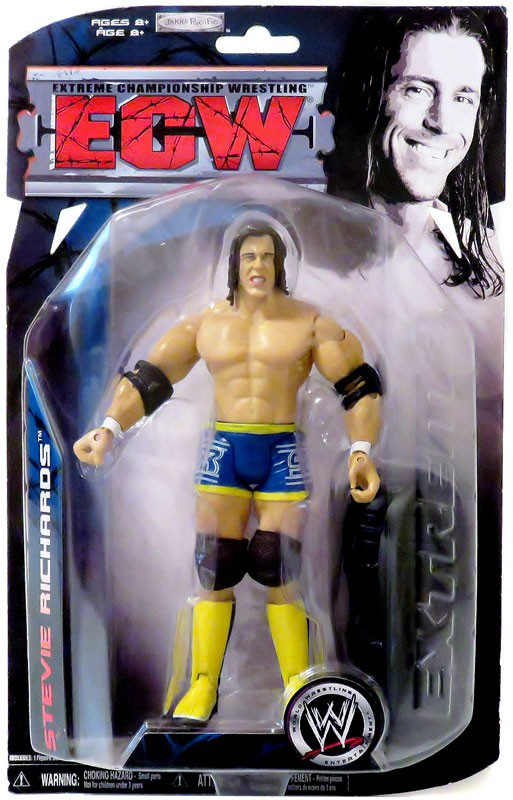 ECW Wrestling ECW Series 3 Stevie Richards Action Figure Jakks Pacific