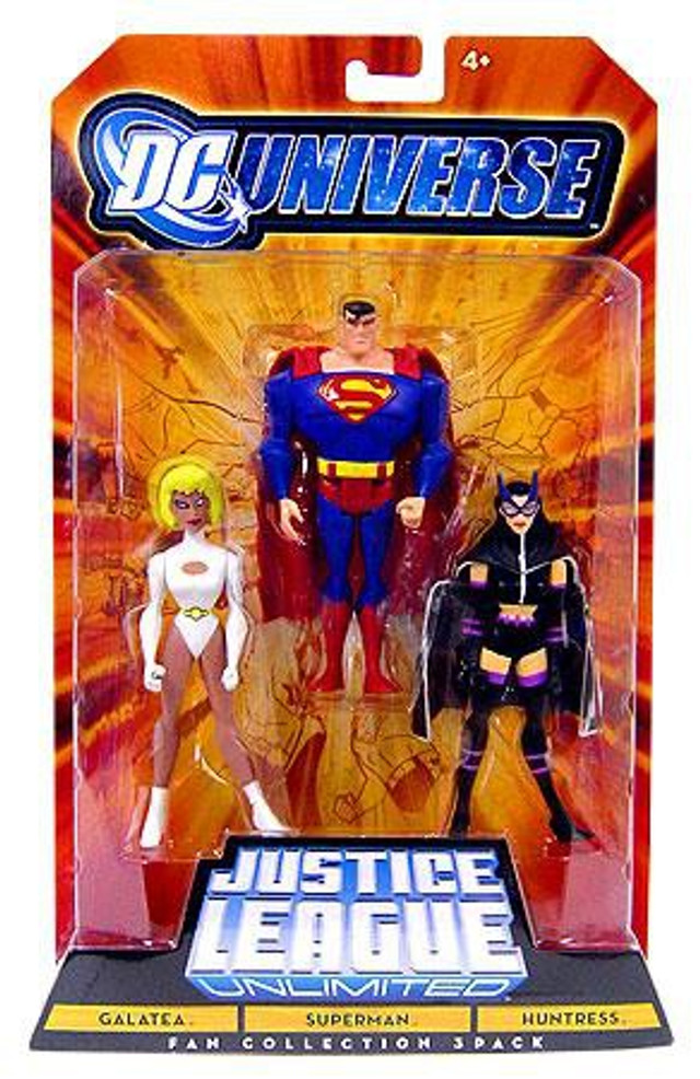 Dc Universe Justice League Unlimited Fan Collection Galatea Superman Huntress 375 Action 1411