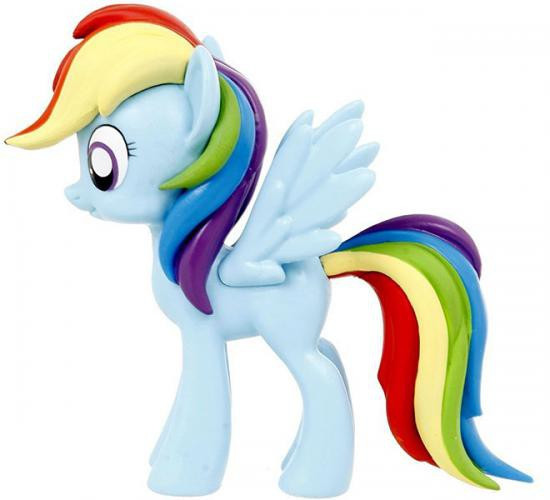 Funko My Little Pony Vinyl Collectibles Rainbow Dash Vinyl Figure ToyWiz