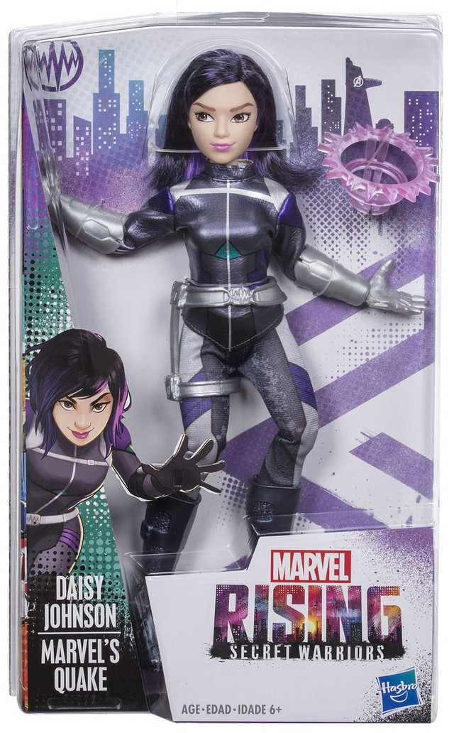 Marvel Rising Secret Warriors Daisy Johnson Action Figure Quake Hasbro