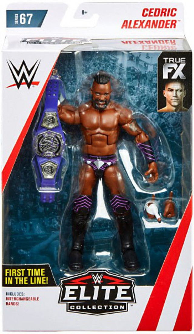 WWE Wrestling Elite Collection Series 67 Cedric Alexander 7 Action