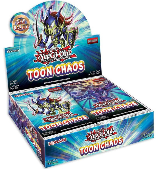 YuGiOh Trading Card Game Toon Chaos Booster Box 24 Packs