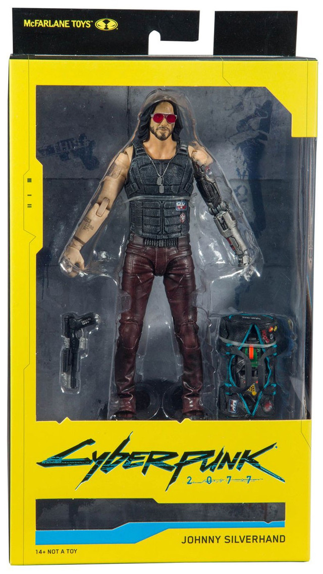 CYBERPUNK 2077 - Johnny Silverhand Exclusive - Figurine articulée 18cm