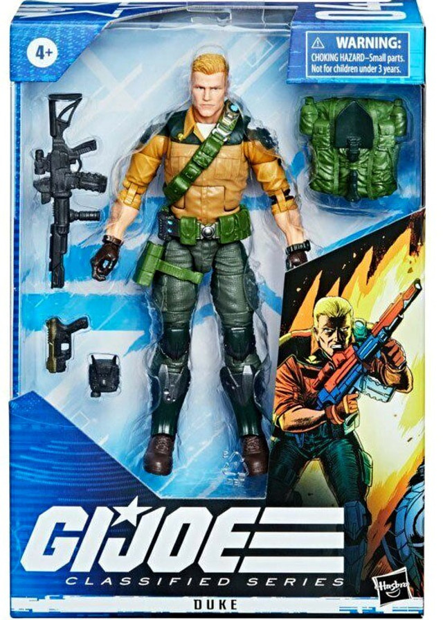 Gi Joe Classified Series Duke 6 Action Figure Variant Hasbro Toys Toywiz