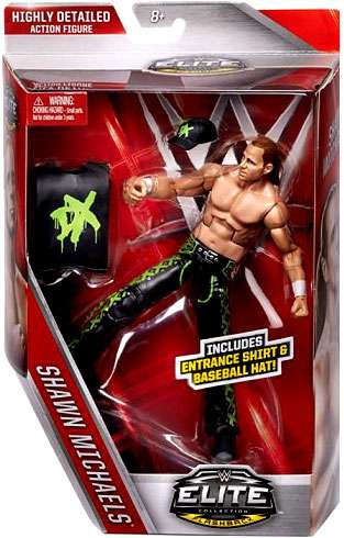 WWE Wrestling Elite Collection Flashback Shawn Michaels Exclusive 6