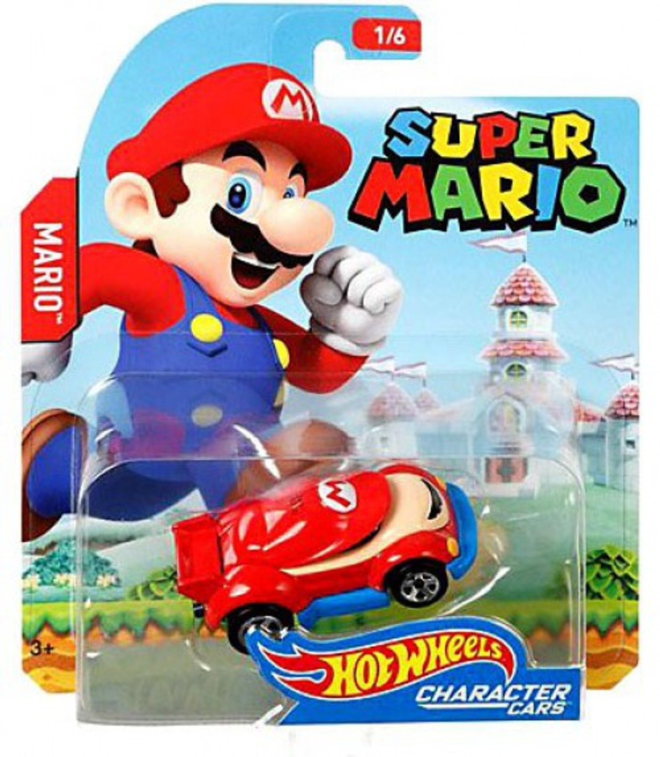 Hot Wheels Super Mario Mario 164 Diecast Car Mattel Toys Toywiz 5169