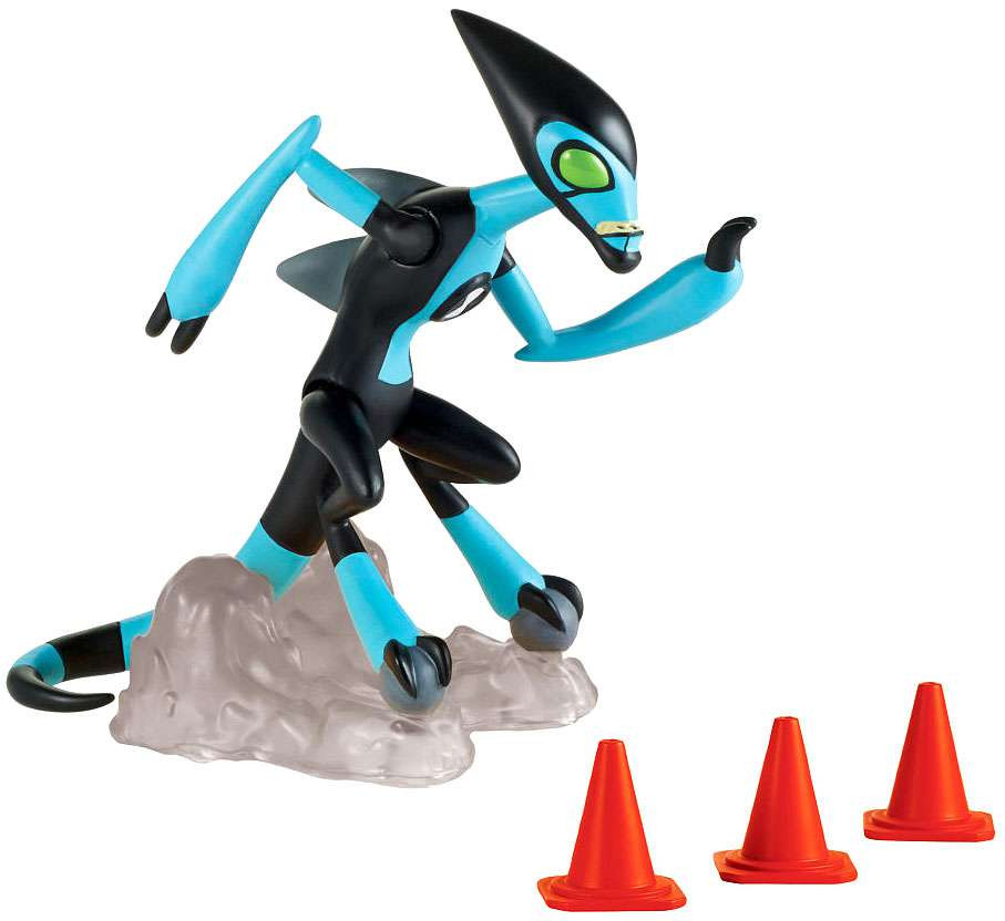 Ben 10 Action Figure Metallic XLR8 - Giocattolo Ufficiale Da Collezione