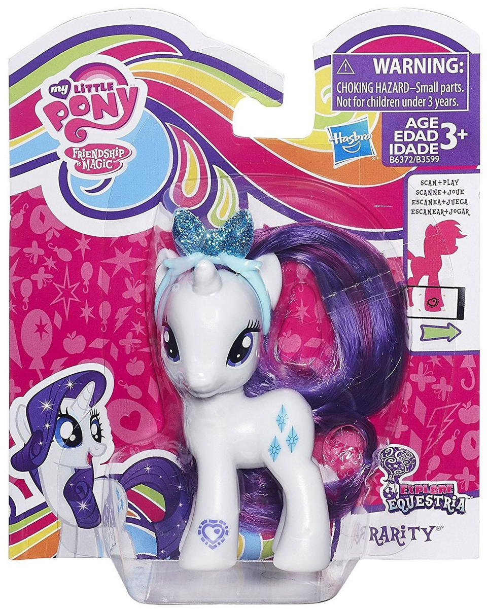 My Little Pony Friendship is Magic Explore Equestria Rarity Figure ...