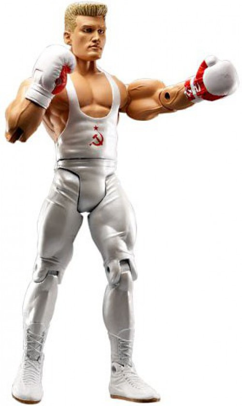 Rocky IV Series 4 Ivan Drago Action Figure Training Gear Jakks Pacific
