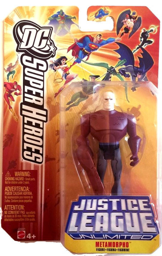 DC Justice League Unlimited Super Heroes Metamorpho 3.75 Action Figure